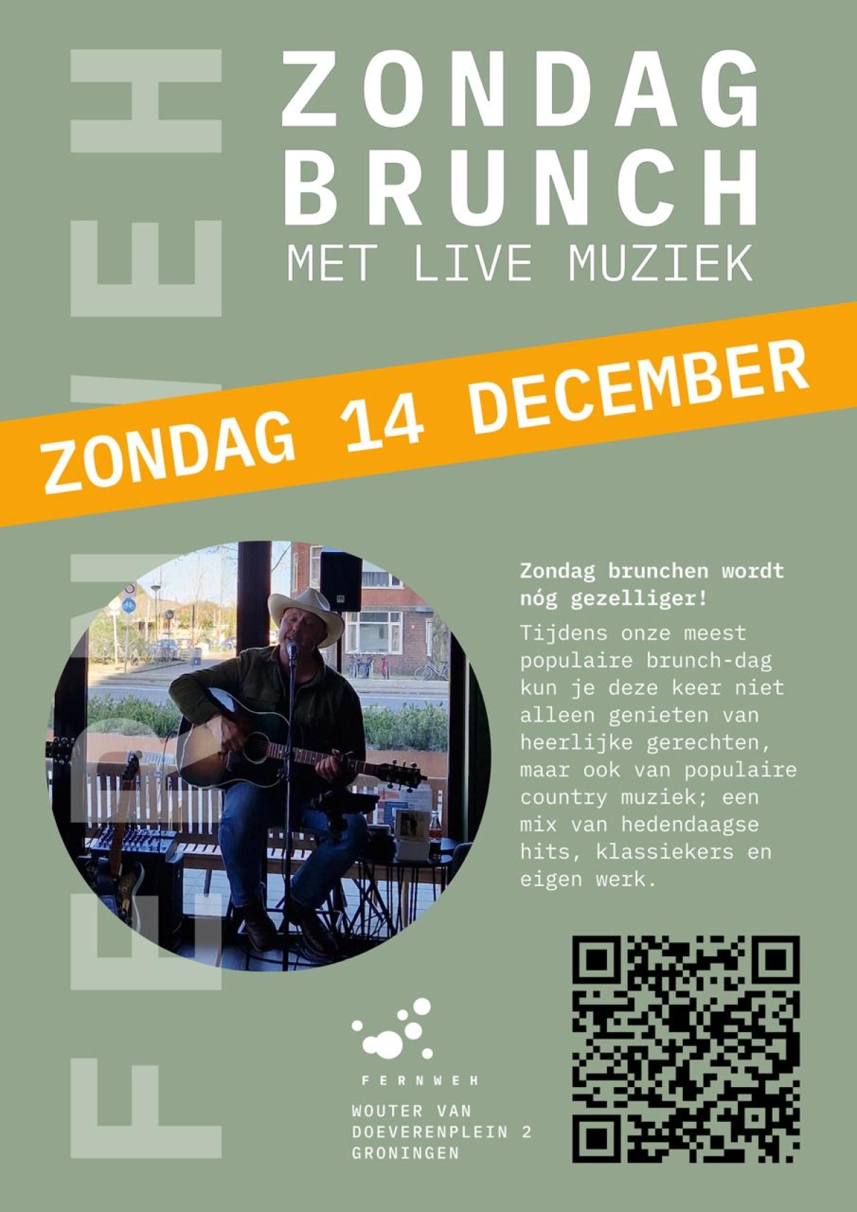 Sunday brunch met live muziek